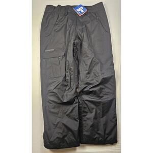 Patagonia H2No Mens Snow Ski Snowboard Pants Recco Black Cargo Pockets XL NWT